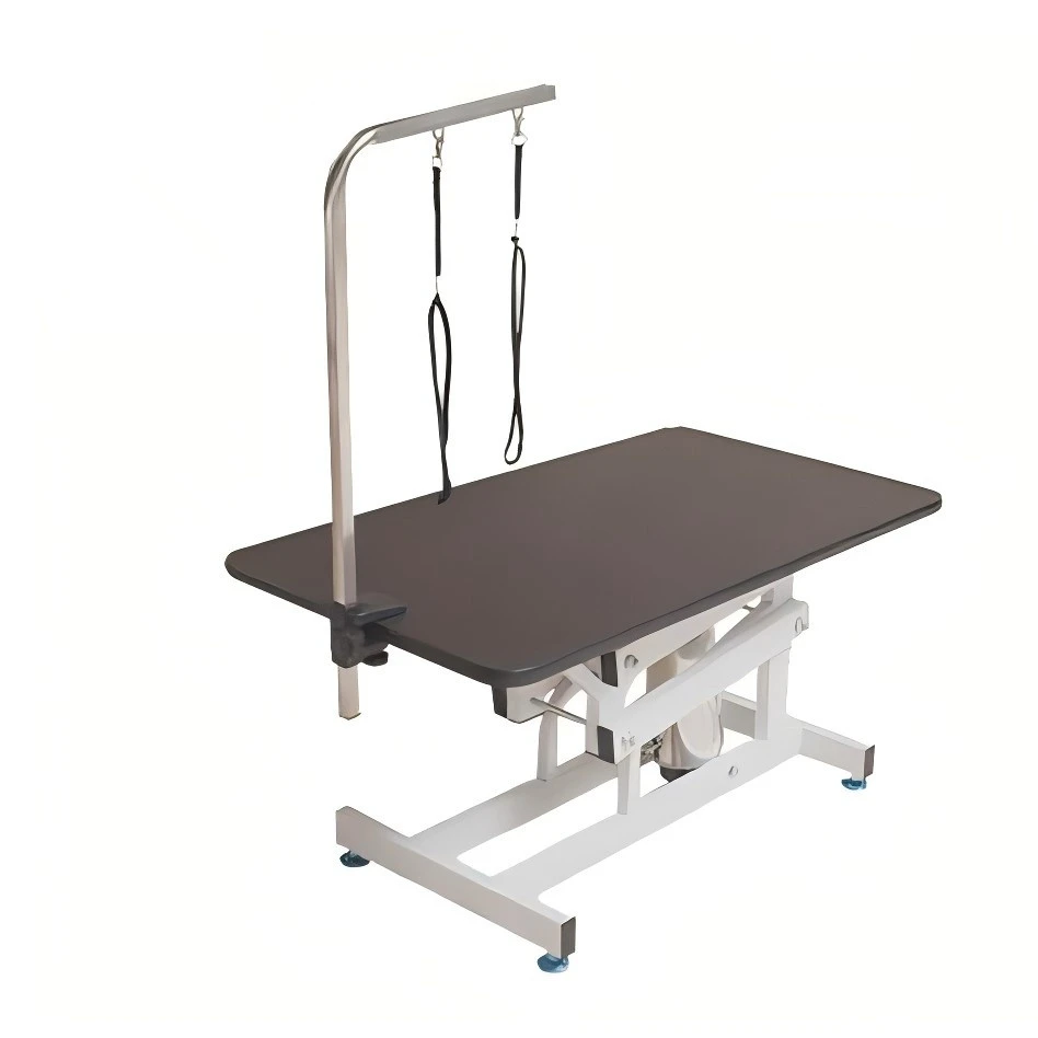 Hydraulický zdvíhací veterinárny kozmetický stolík pre psov